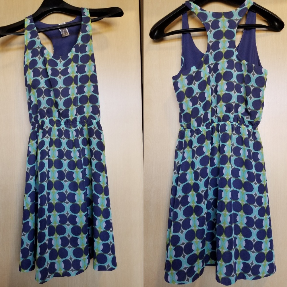 Vanity Polka Dot Razorback Dress